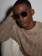 Zegna - Square-Frame Acetate Sunglasses