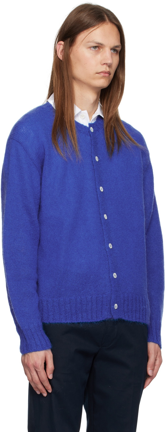 Dunst Blue Button Cardigan