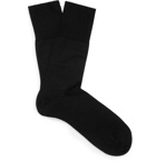 FALKE - Airport Merino Wool-Blend Socks - Black