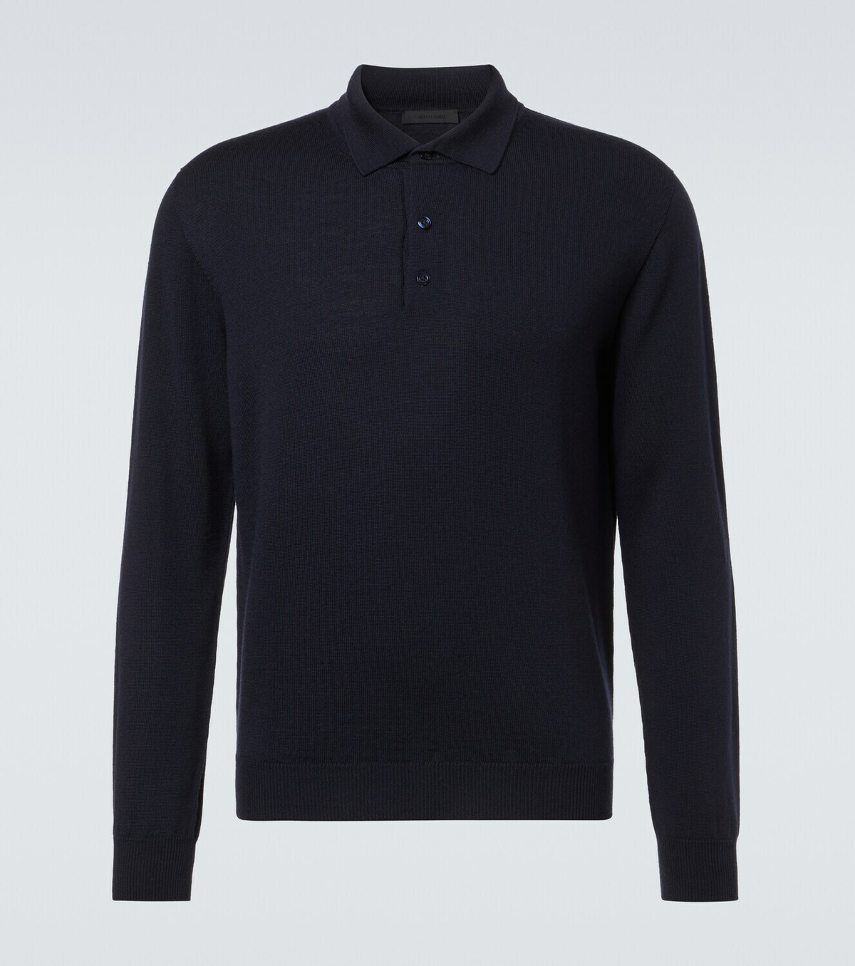 Saman Amel Allen wool polo sweater