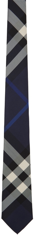 Photo: Burberry Navy Checked Tie