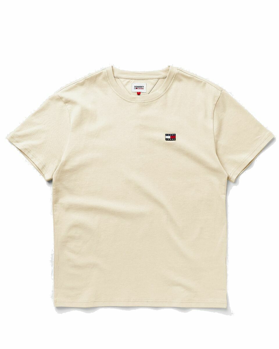 Photo: Tommy Jeans Classic Tommy Xs Badge Tee Beige - Mens - Shortsleeves