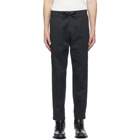 Levis Black Cropped Pull-On Taper Trousers