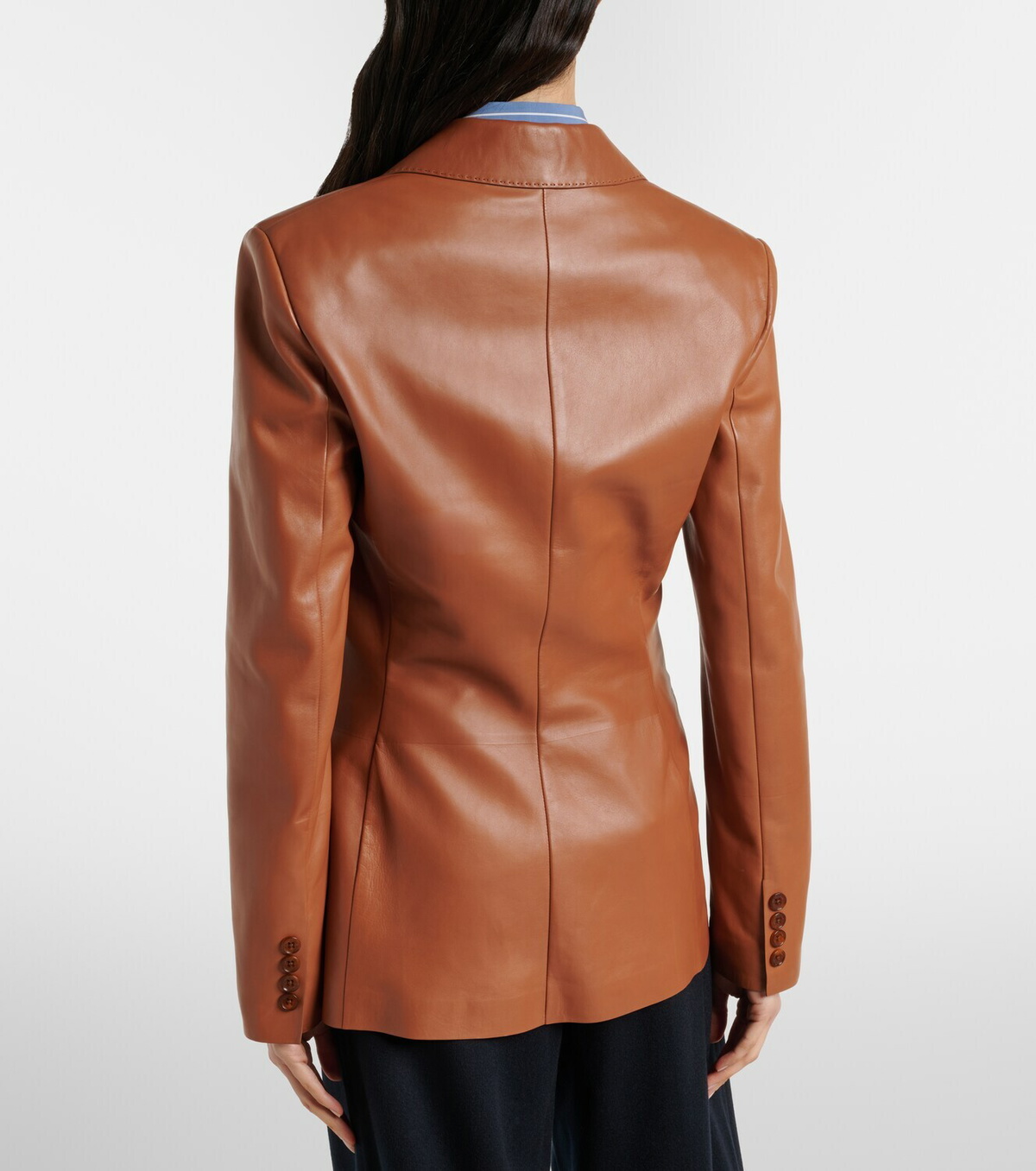 Ralph Lauren Collection Parker leather blazer