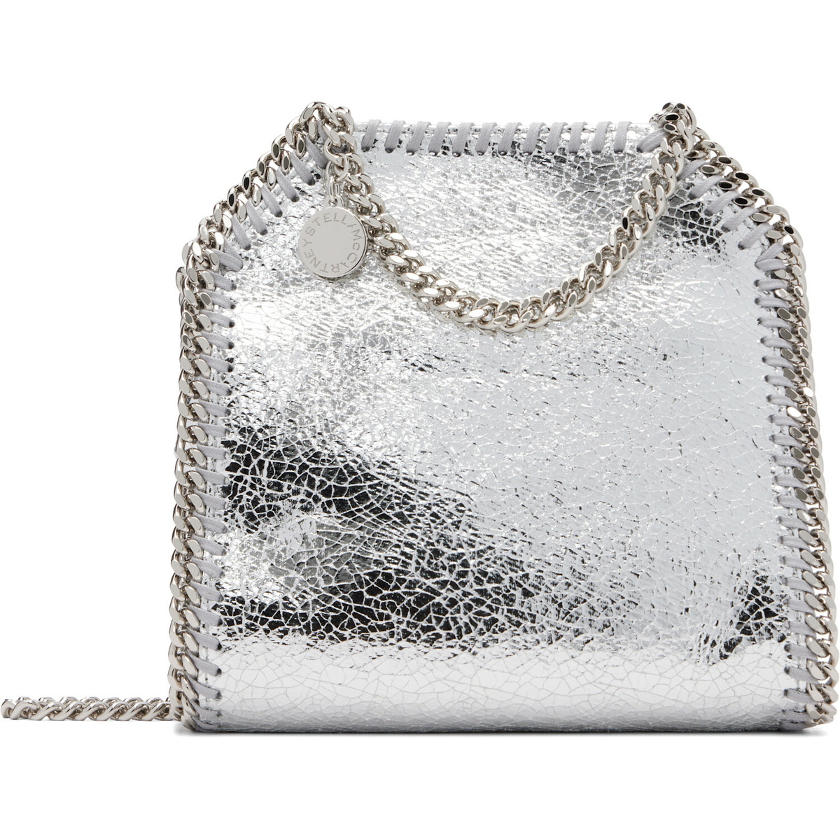Stella McCartney Silver Falabella Tiny Bag