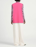 Semicouture Womens Tailored Vest in Fuchsia