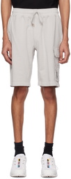 C.P. Company Gray Light Cargo Shorts