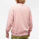 Billionaire Boys Club Men's Heart & Mind Stencil Crew Sweat in Pink