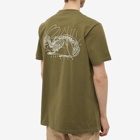Maharishi Men's Rabbit Bones T-Shirt in Olive