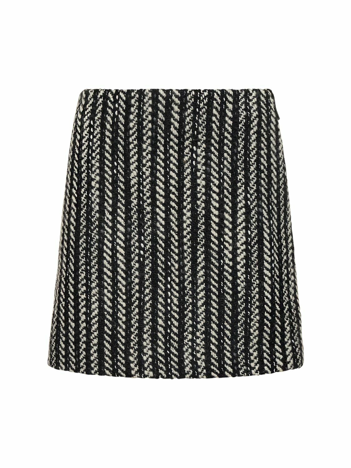 MSGM - Wool Blend Mini Skirt MSGM