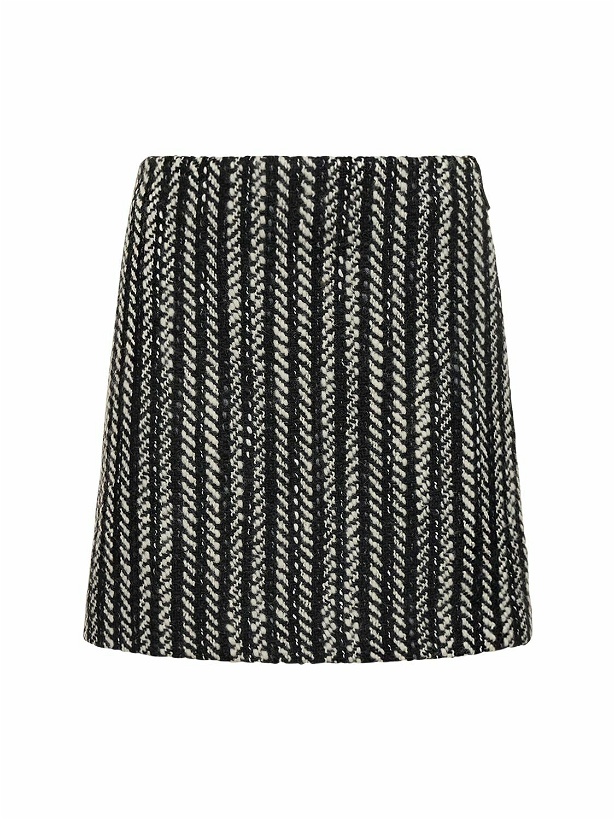Photo: MSGM - Wool Blend Mini Skirt