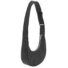 Fiorucci Women's Squiggle Angel Shoulder Bag in Black