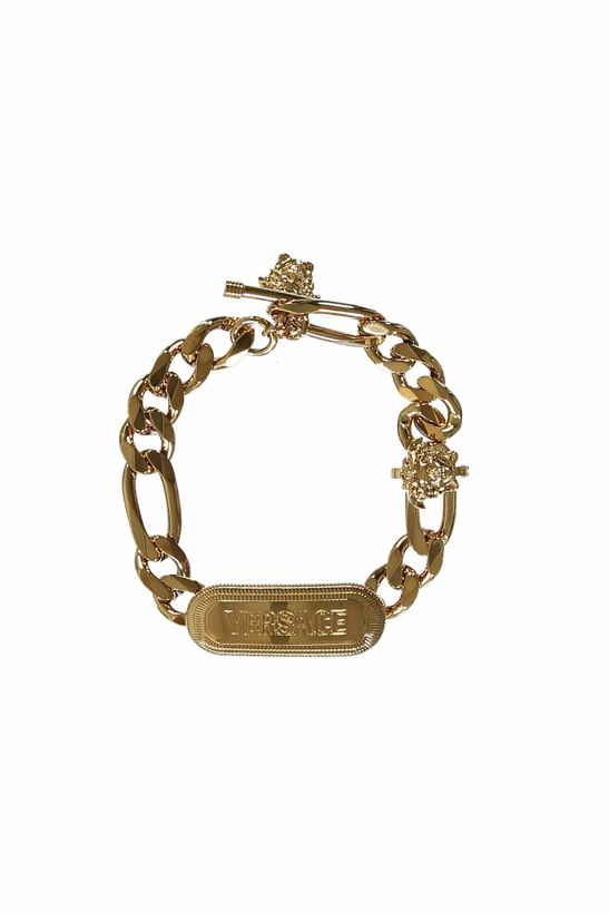 Photo: Versace Medusa Pendant Chain Bracelet