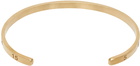 Maison Margiela Gold Logo Bracelet