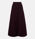 Extreme Cashmere N°388 Ease cashmere-blend maxi skirt
