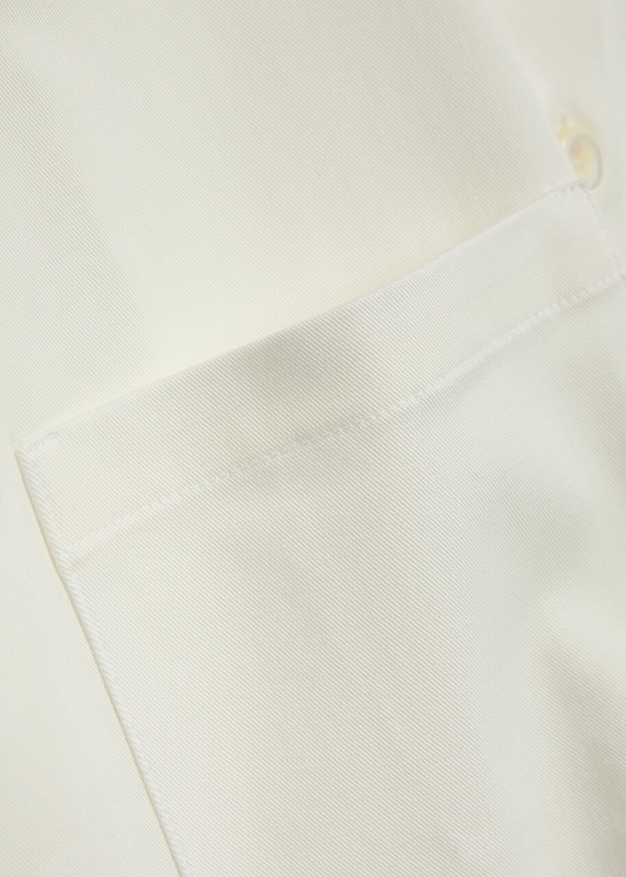 Giuliva Heritage The Emma Stretch-twill Sleeveless Shirt White