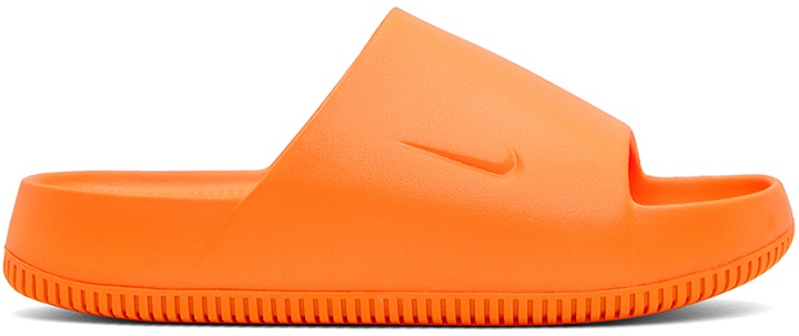 Photo: Nike Orange Calm Slides