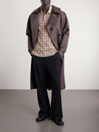 Burberry - Logo-Embroidered Checked Jacquard Polo Shirt - Neutrals