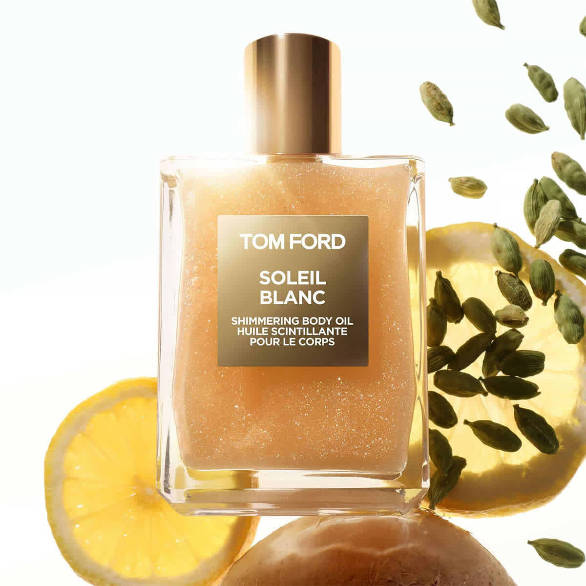 Tom Ford Ladies Soleil Blanc Shimmering Body Oil 1.52 oz Fragrances 0888066110082