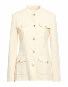 Semicouture Womens Jacket Cream