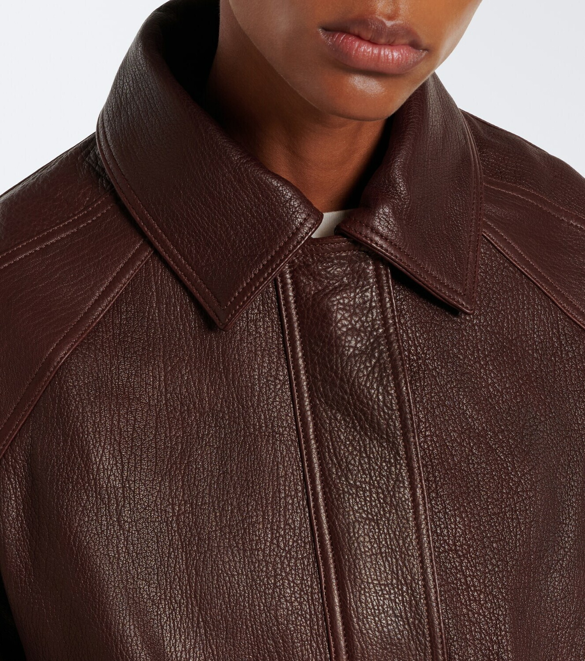 Róhe Leather blouson jacket
