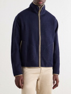 Fortela - K13 Brushed Virgin Wool-Twill Jacket - Blue