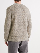 Massimo Alba - Denzel Cable-Knit Wool-Blend Sweater - Gray