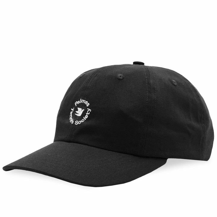 Photo: Palmes Men's Circle 6-Panel Cap in Black