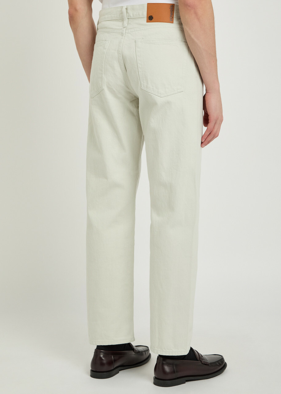Vowels OG Fit Straight-leg Denim Jeans Ivory