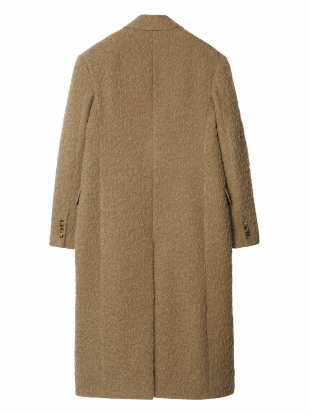 Burberry Burberry Beige single-breasted wool coat