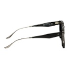 mastermind WORLD Black and Silver MM002 Sunglasses