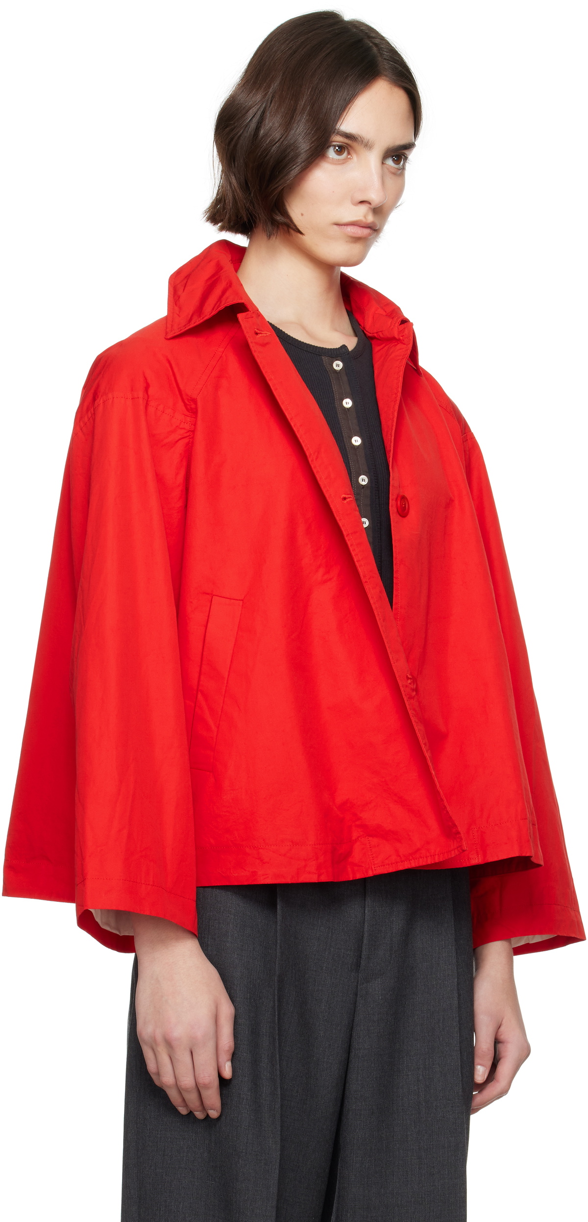 CASEY CASEY Red Drays Jacket