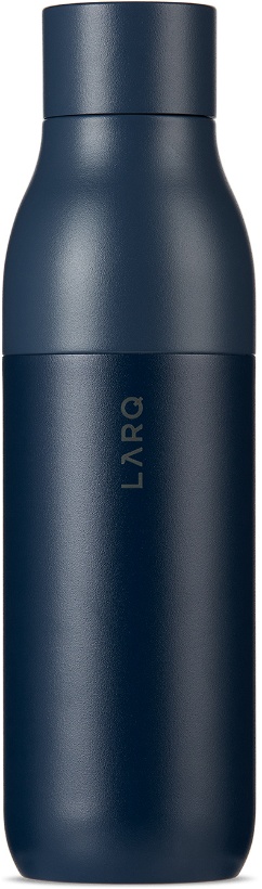 Photo: LARQ Navy Insulated Self-Cleaning Bottle, 25 oz / 740 mL