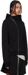 Rick Owens Drkshdw Black Organic Cotton Hoodie