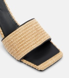 Givenchy Tape leather-trimmed mules