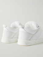 Valentino - Valentino Garavani Logo-Detailed Leather and Mesh Sneakers - White