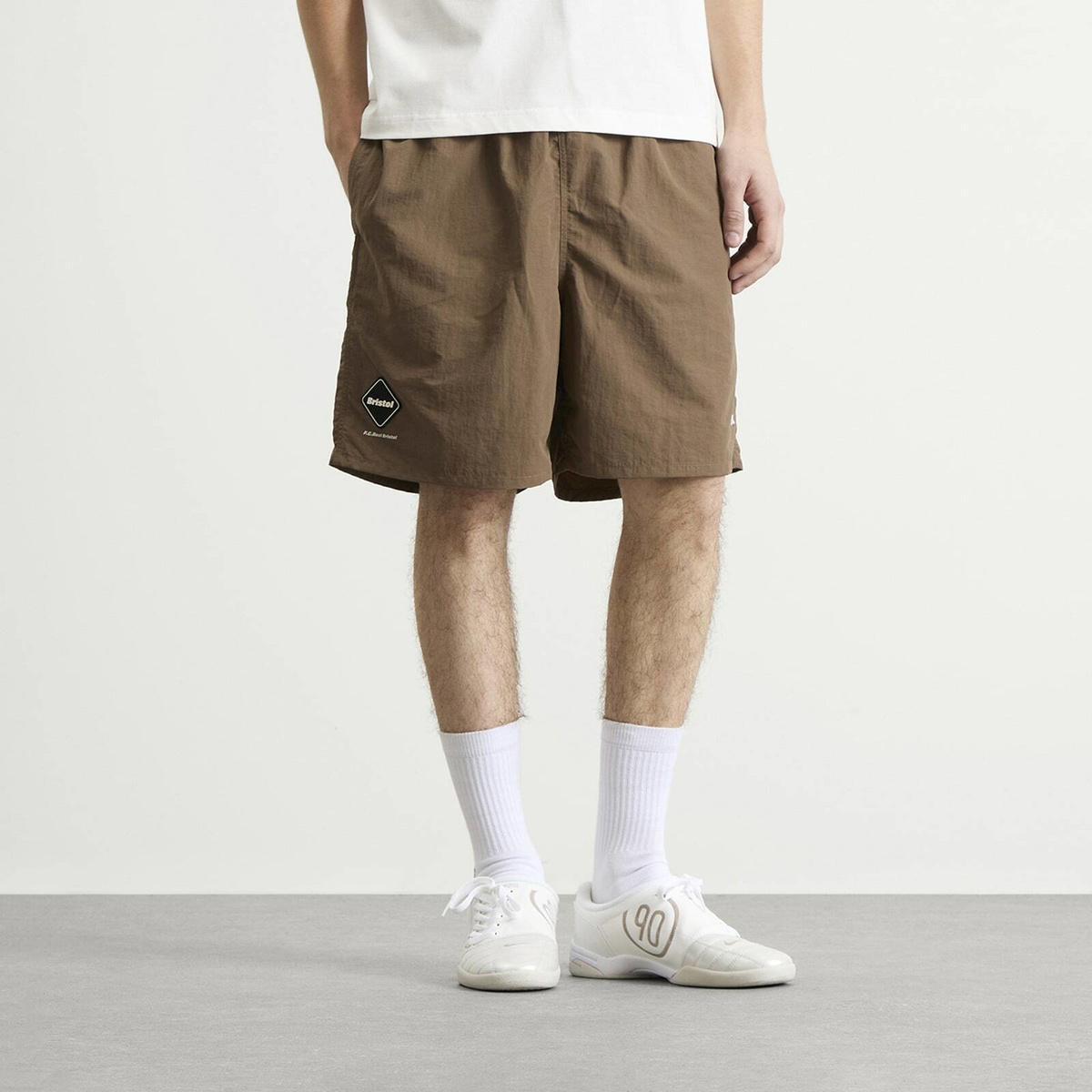 ウェア FCRB.Nylon Easy Shorts F.C. Real Bristol Men's Nylon Easy Shorts in Mocha F.C. Real Bristol