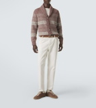 Brunello Cucinelli Alpaca, cashmere, and wool-blend cardigan