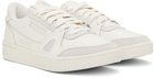 Reebok Classics White & Gray LT Court Sneakers