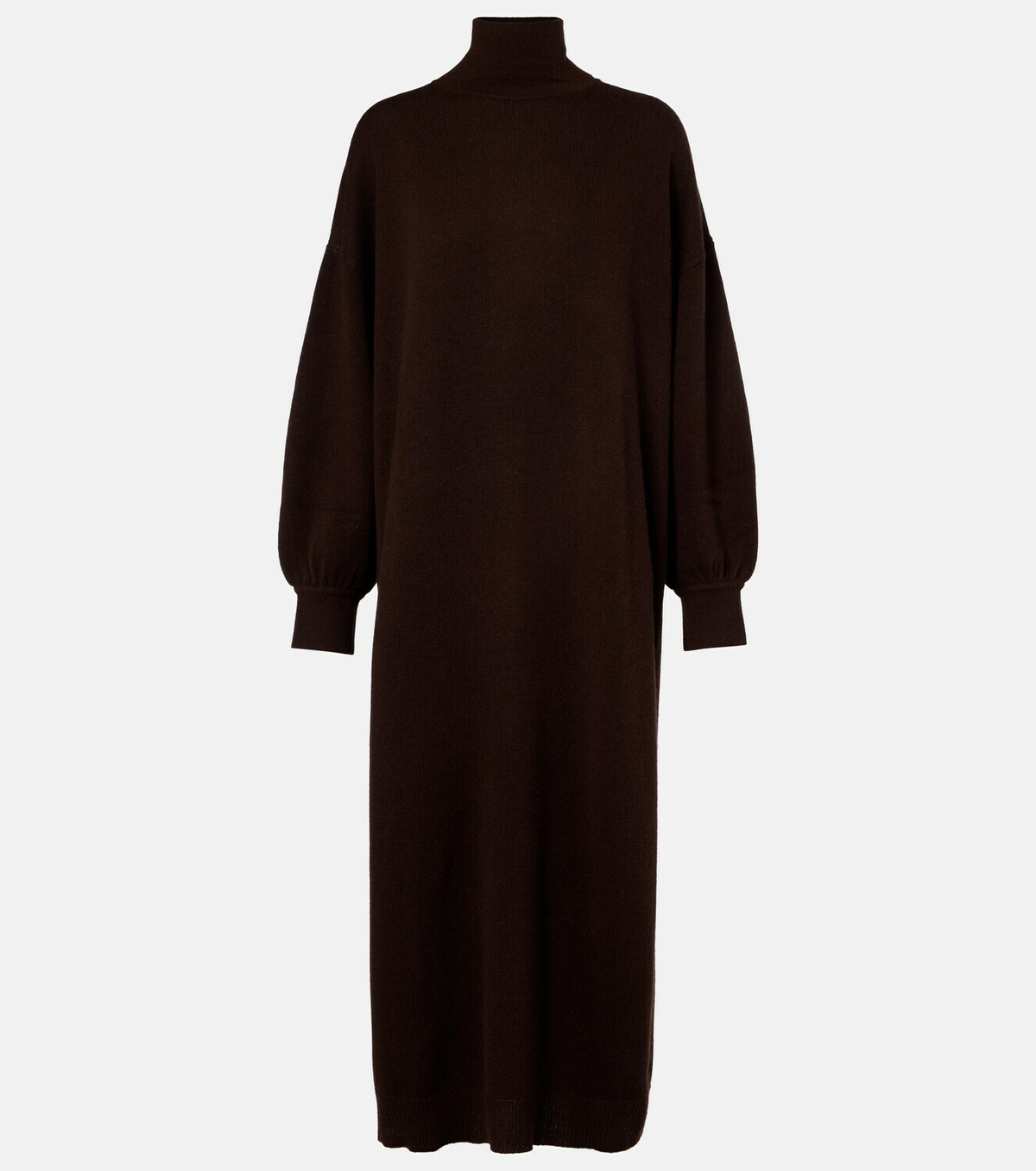 Jardin des Orangers Turtleneck wool and cashmere sweater dress