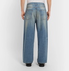 Our Legacy - Vast Wide-Leg Distressed Denim Jeans - Men - Blue