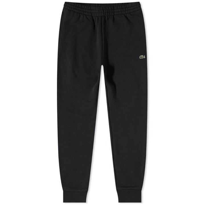 Photo: Lacoste Men's Classic Slim Sweat Pants in Black