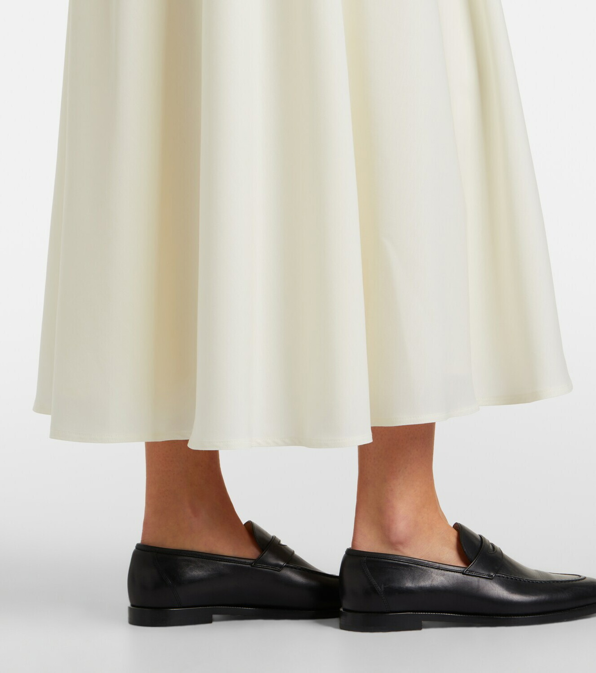 Ralph Lauren Collection Kenzie wool-blend midi skirt