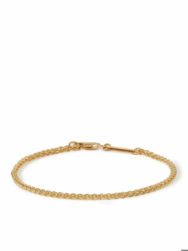 Photo: Tom Wood - Spike Gold-Plated Chain Bracelet - Gold