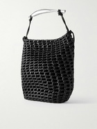 Bottega Veneta - Sardine Embellished Intrecciato Woven Leather Tote Bag