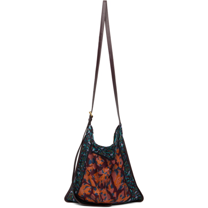 Photo: Dries Van Noten Multicolor Small Scarf Tote