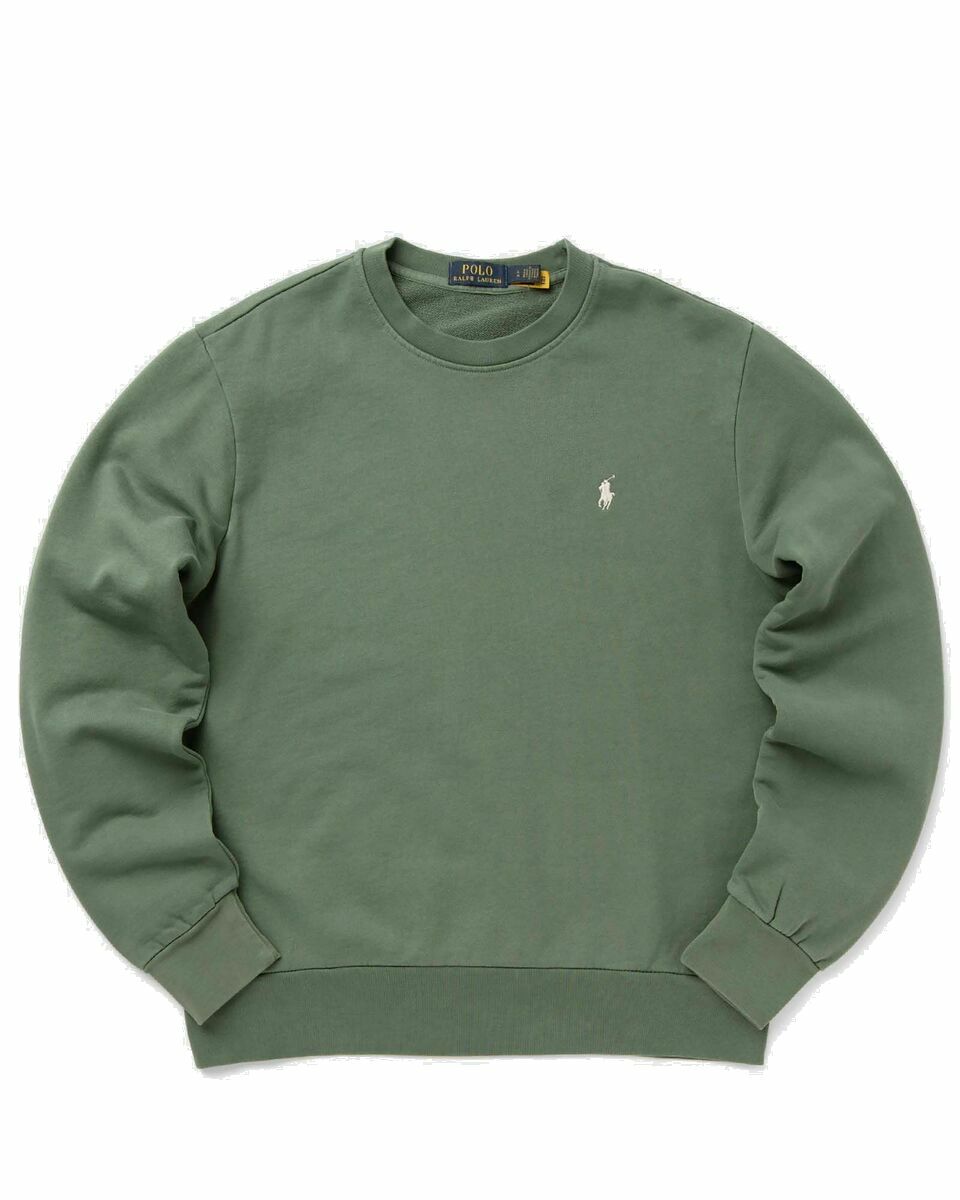 Photo: Polo Ralph Lauren Long Sleeve Sweatshirt Green - Mens - Sweatshirts