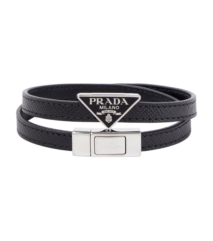 Photo: Prada Saffiano leather bracelet
