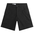 MHL by Margaret Howell Men's Cargo Pocket Shorts in Black