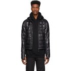 Canada Goose Black Down Hybridge Lite Hoody Jacket